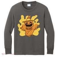 Halloween Pumpkin Witch Kids Long Sleeve Shirt thumb 0