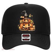 Halloween Pumpkin Witch Fall Autumn Illustration Hat thumb 0