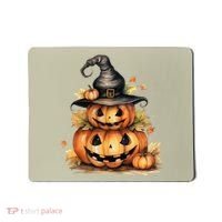 Halloween Pumpkin Witch Fall Autumn Illustration Mousepad thumb 0
