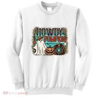 Howdy Pumpkin Western Halloween Spooky Season Sweatshirt thumb 0