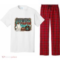 Howdy Pumpkin Western Halloween Spooky Season Pajama Set thumb 0