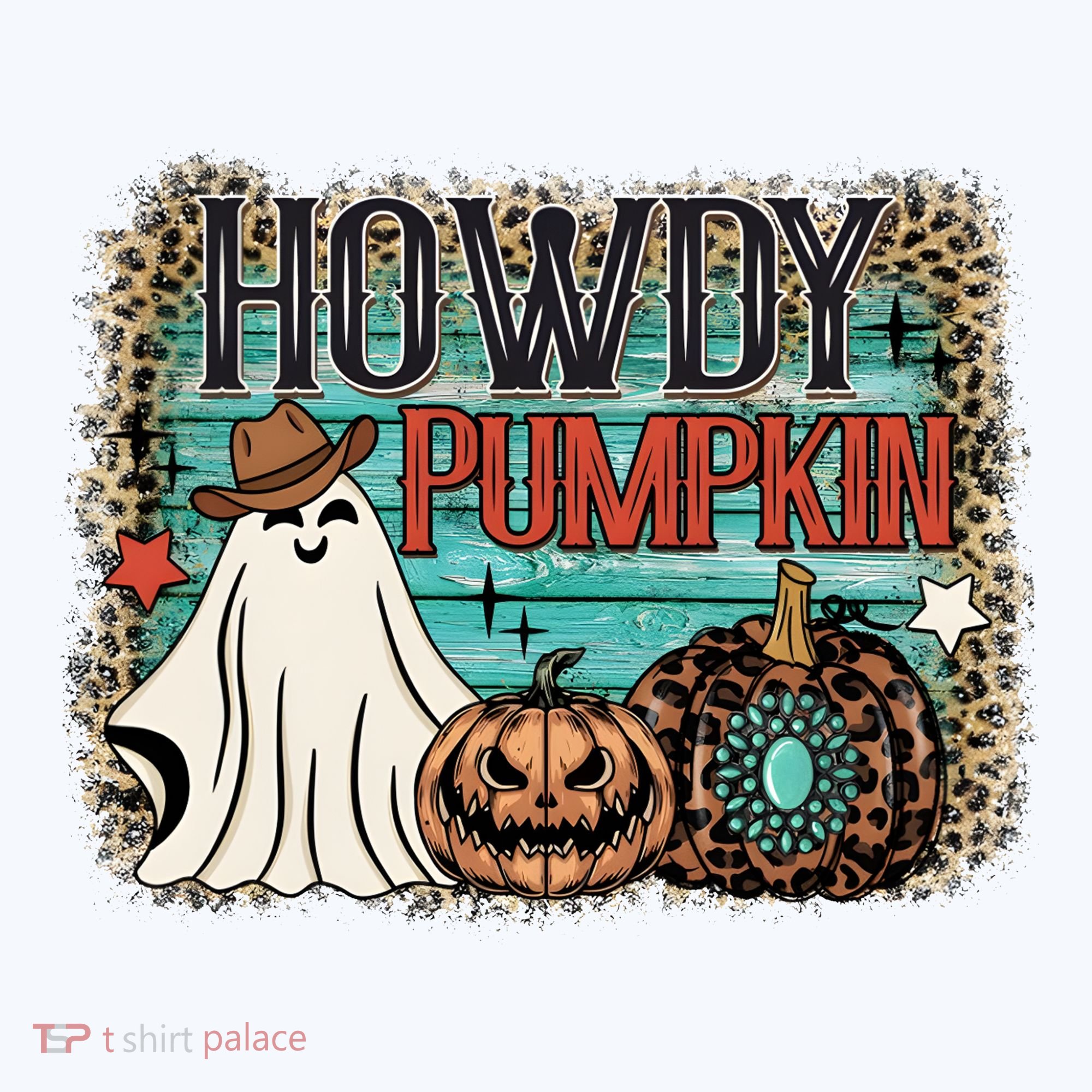 Howdy Pumpkin Western Halloween Spooky Season Hat