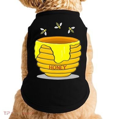 Honey Pot With Honey Bees Doggie Tank