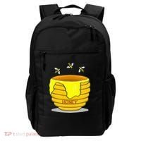 Honey Pot With Honey Bees Backpack thumb 0