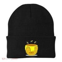 Honey Pot With Honey Bees Beanie thumb 0