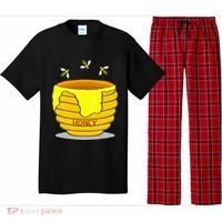 Honey Pot With Honey Bees Pajama Set thumb 0