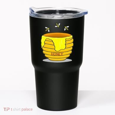 Honey Pot With Honey Bees Tumbler