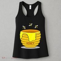Honey Pot With Honey Bees Women's Tank Top thumb 3