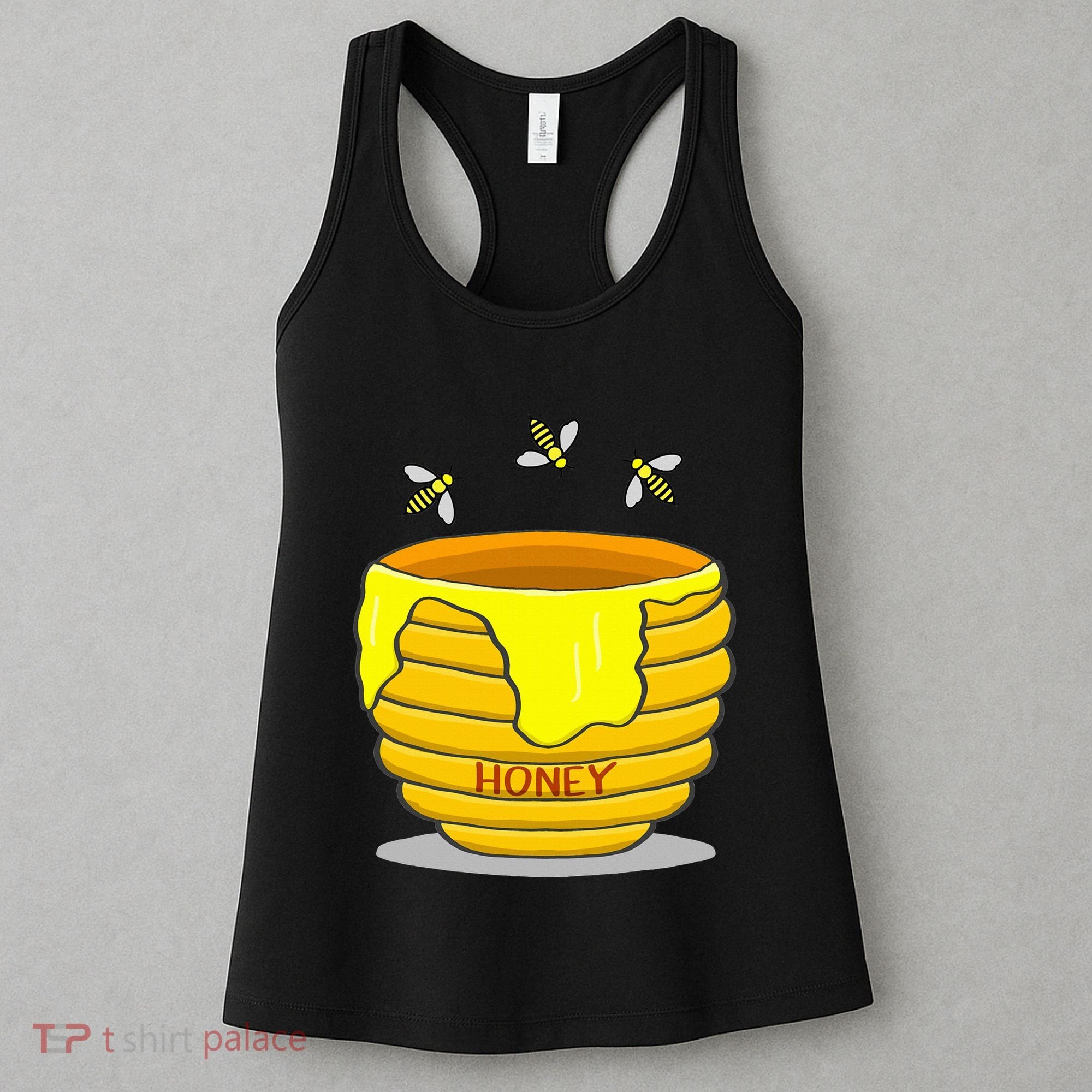 Honey Pot With Honey Bees Women's Tank Top