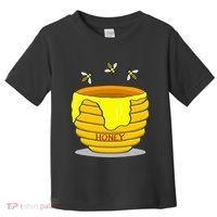 Honey Pot With Honey Bees Toddler T-Shirt thumb 0