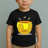 Honey Pot With Honey Bees Toddler T-Shirt thumb 2