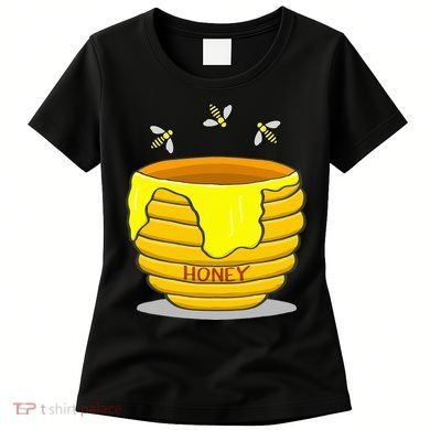 Honey Pot With Honey Bees Women's T-Shirt