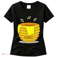 Honey Pot With Honey Bees Women's T-Shirt thumb 0