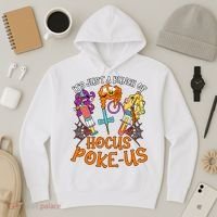Hocus Pokeus Witch Nurse Halloween Medical Lab Tech Spooky Hoodie thumb 3
