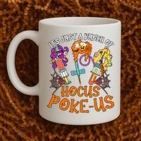 Hocus Pokeus Witch Nurse Halloween Medical Lab Tech Spooky Coffee Mug thumb 2