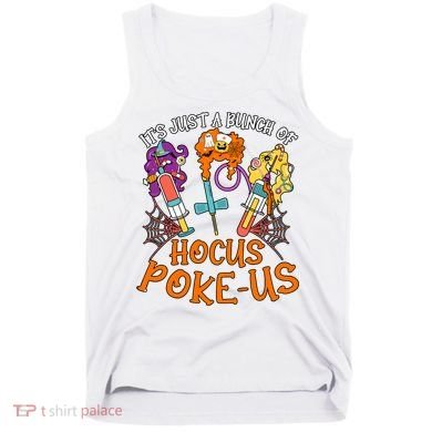 Hocus Pokeus Witch Nurse Halloween Medical Lab Tech Spooky Tank Top