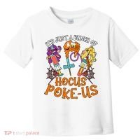 Hocus Pokeus Witch Nurse Halloween Medical Lab Tech Spooky Toddler T-Shirt thumb 0