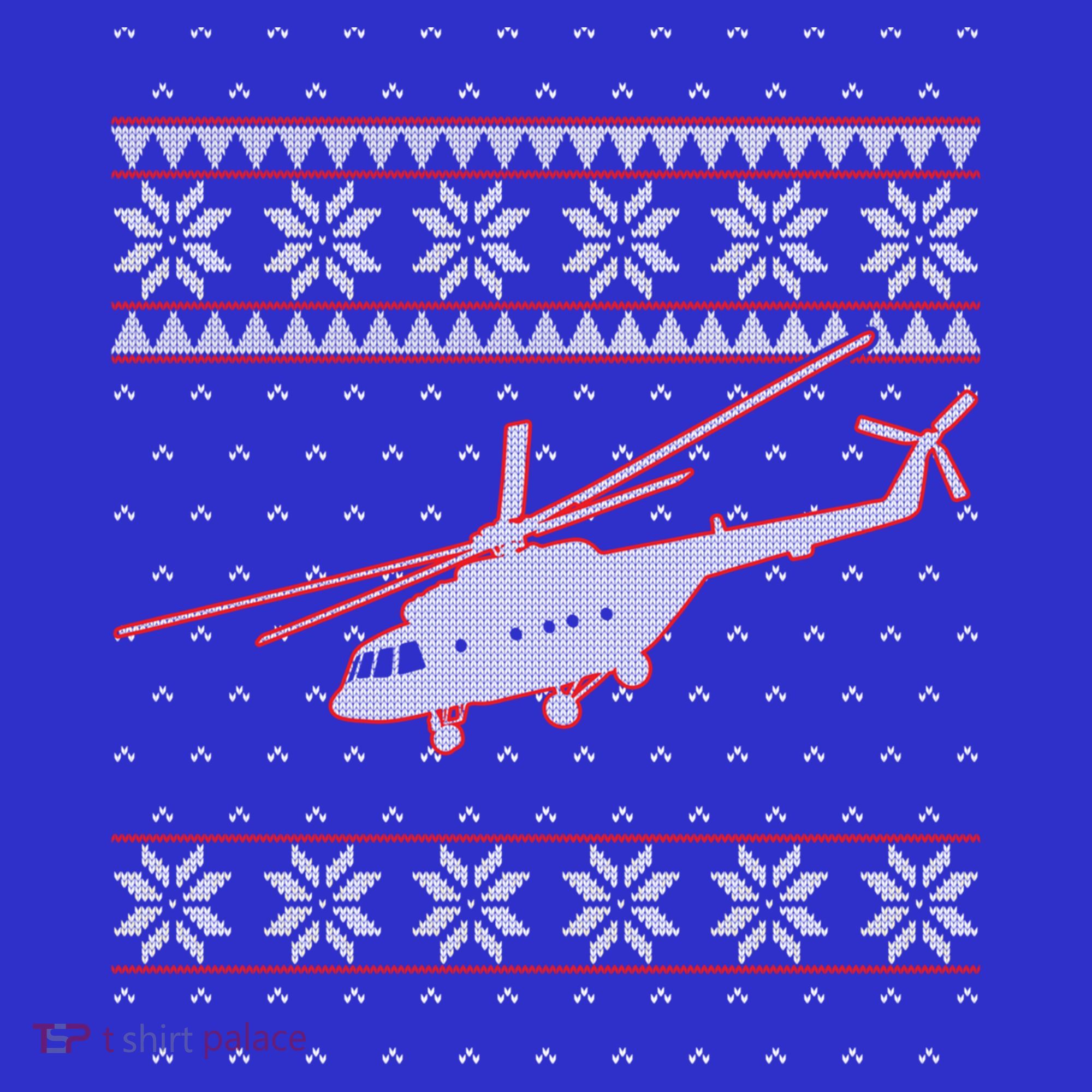 Helicopter Pilot Xmas Aviation Ugly Christmas Gift Women's Tank Top