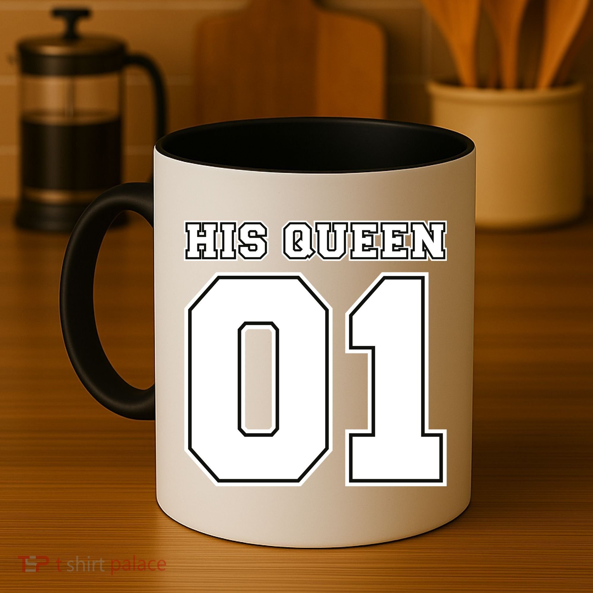 His Queen 01 Sport Couple Coffee Mug