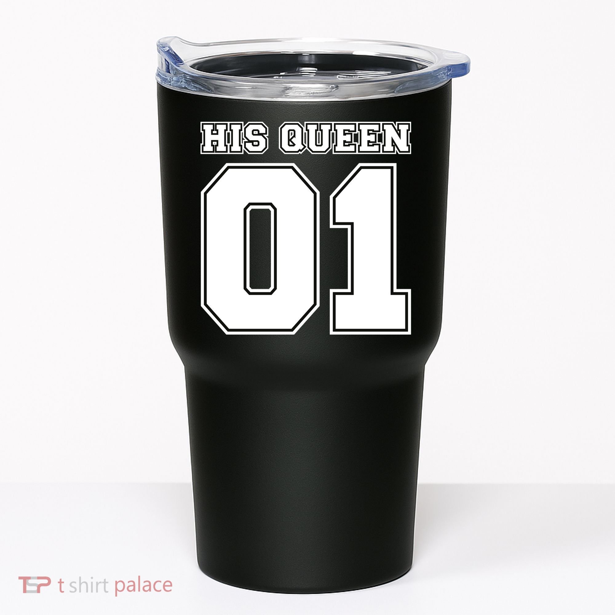 His Queen 01 Sport Couple Tumbler