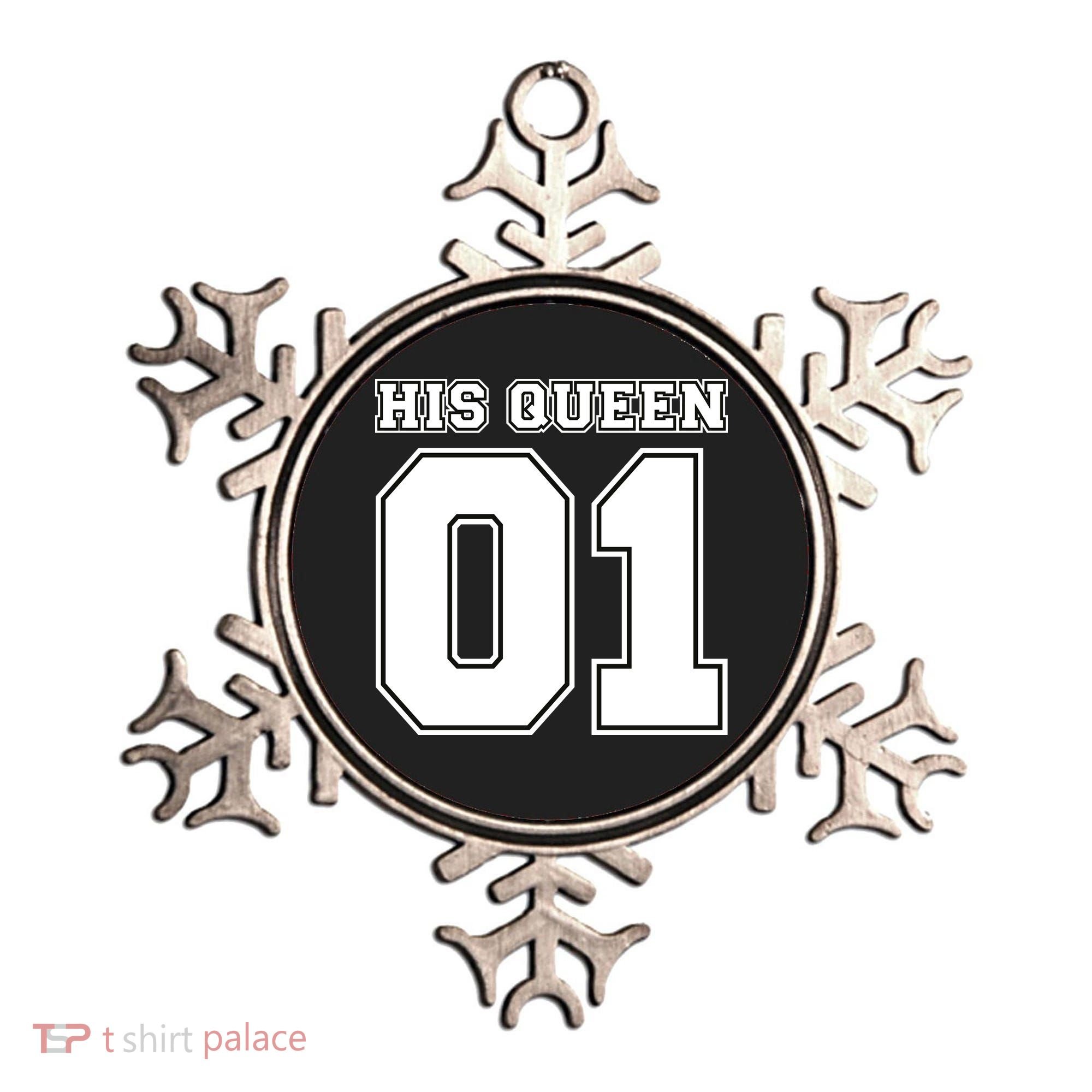 His Queen 01 Sport Couple Ornament