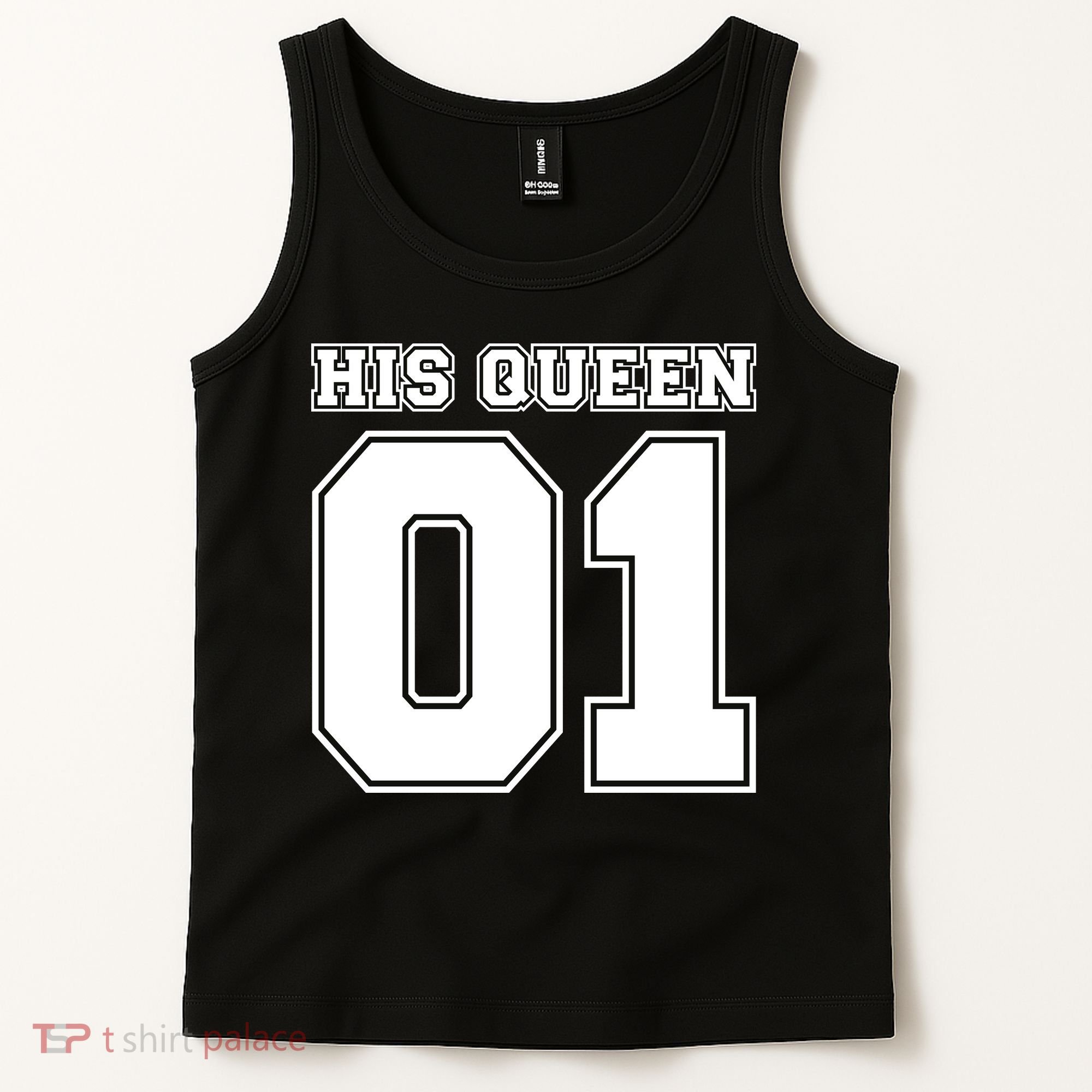 His Queen 01 Sport Couple Tank Top