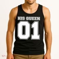 His Queen 01 Sport Couple Tank Top thumb 3