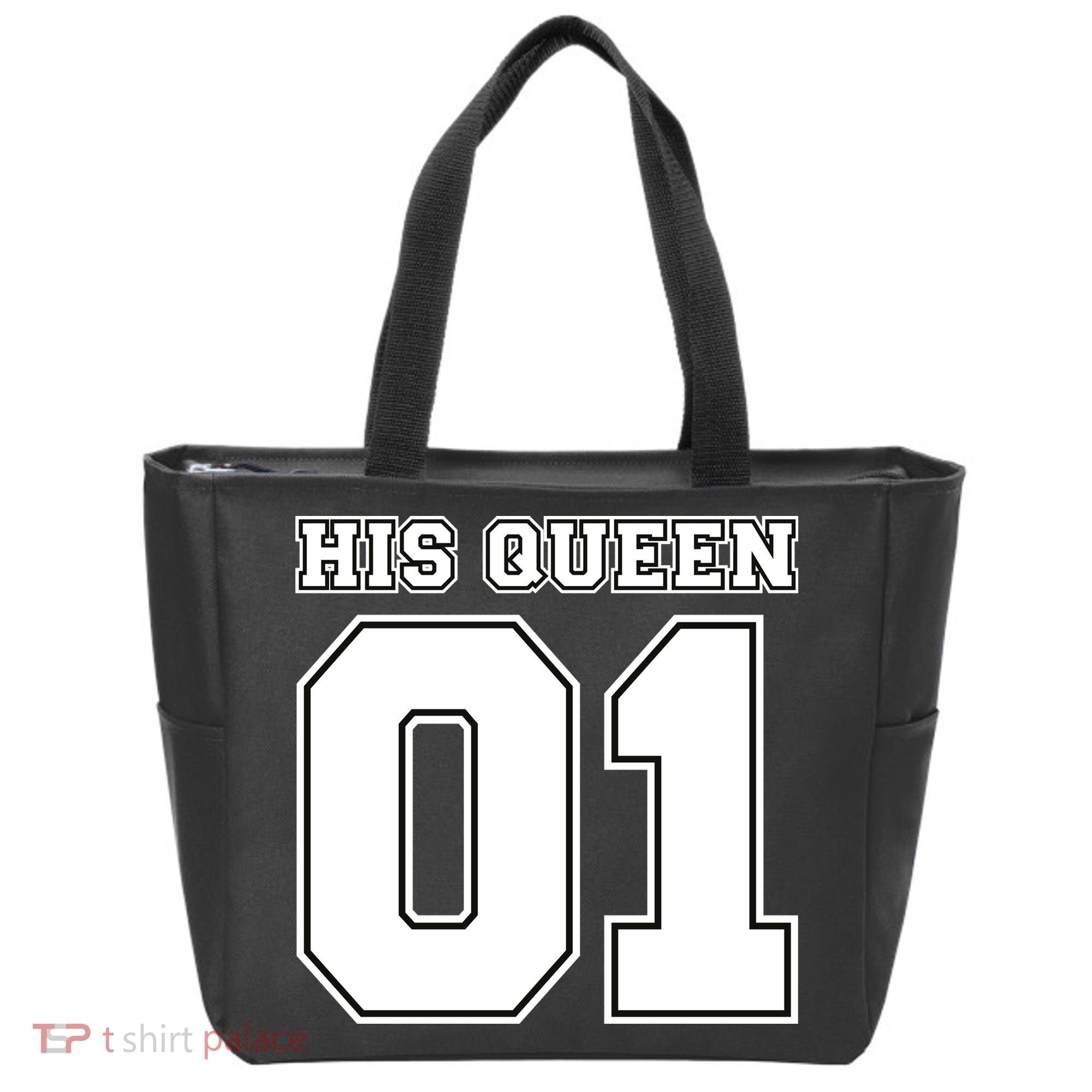His Queen 01 Sport Couple Tote Bag