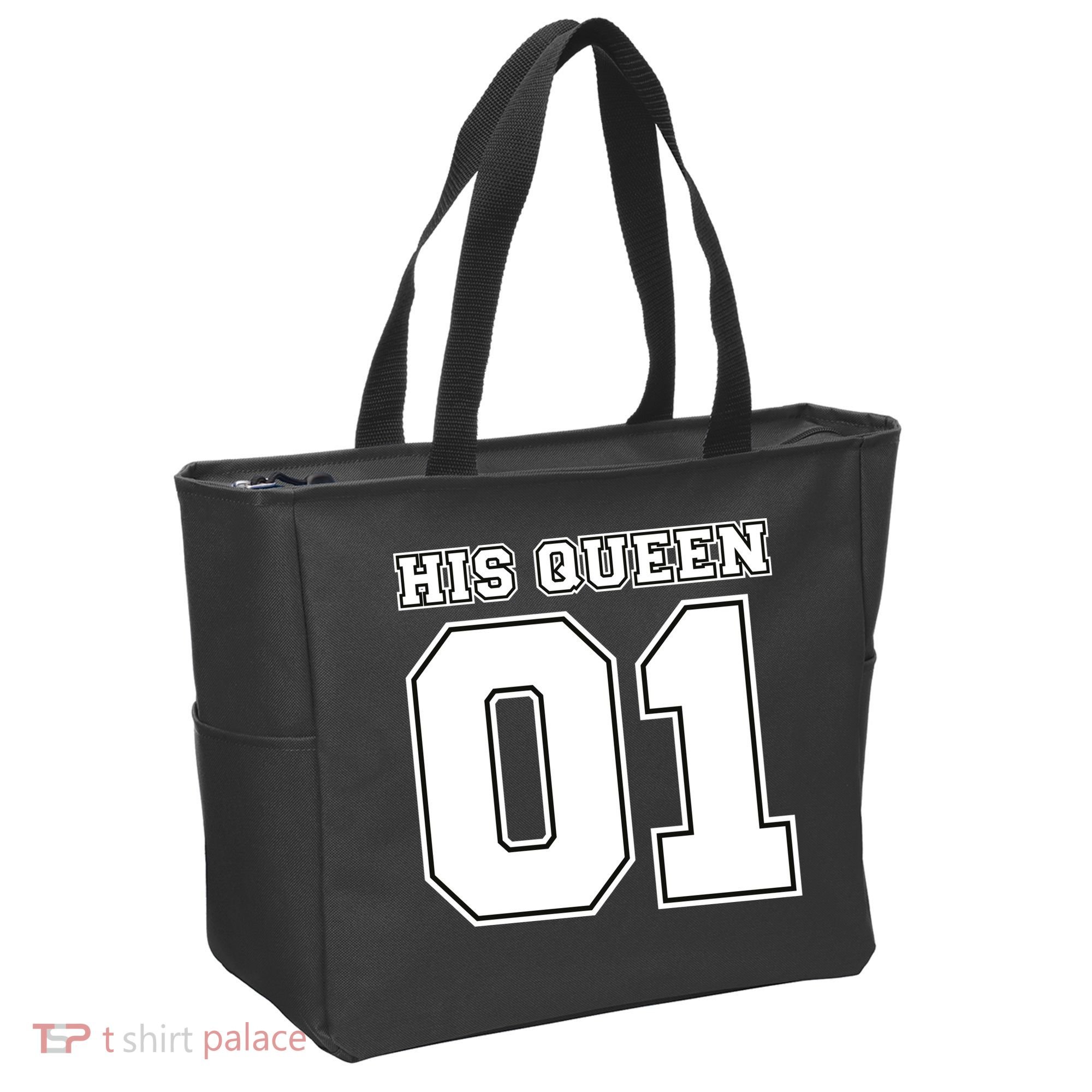 His Queen 01 Sport Couple Tote Bag