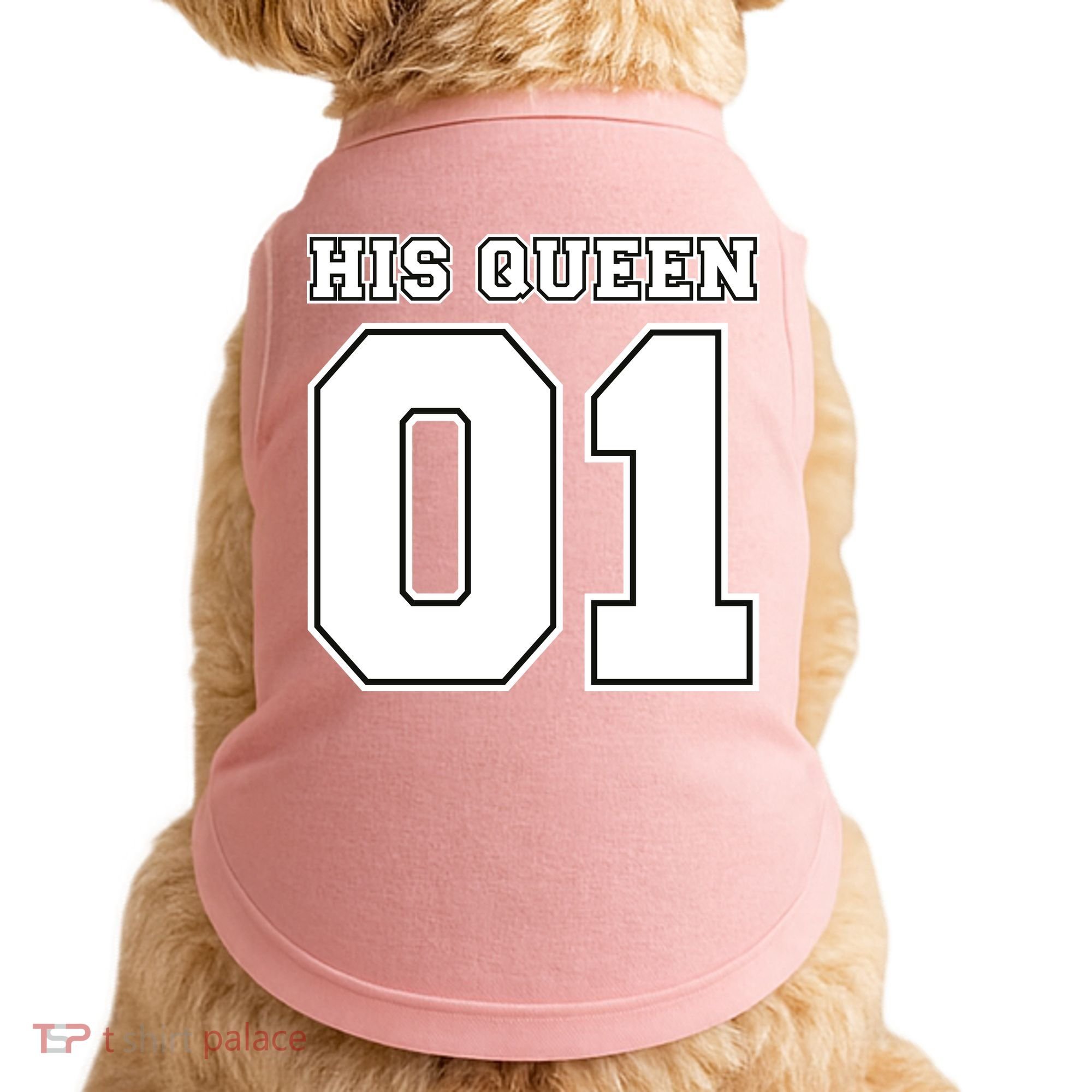 His Queen 01 Sport Couple Doggie Tank