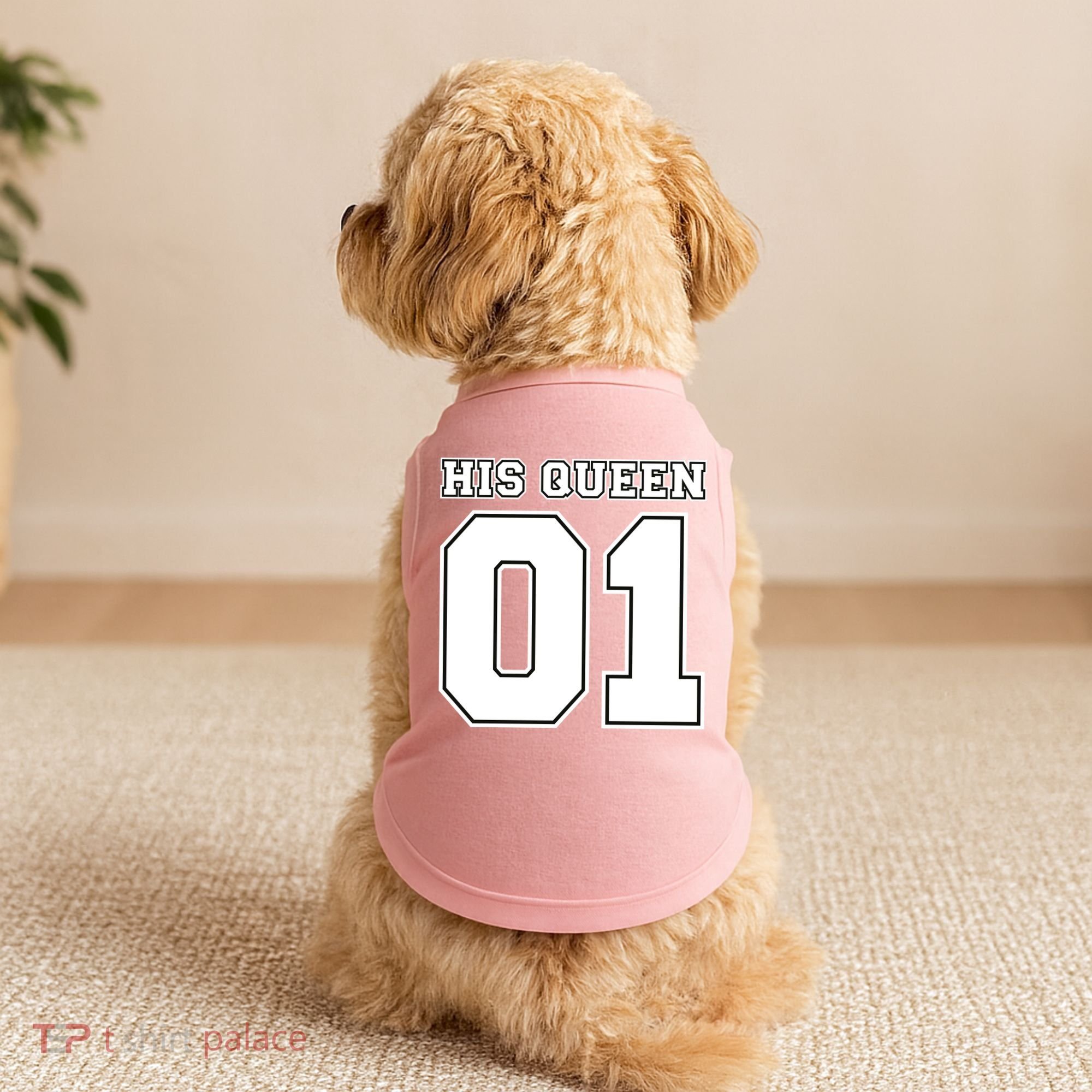 His Queen 01 Sport Couple Doggie Tank