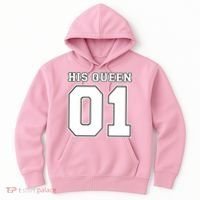 His Queen 01 Sport Couple Hoodie thumb 0