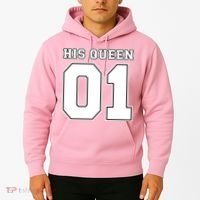 His Queen 01 Sport Couple Hoodie thumb 2