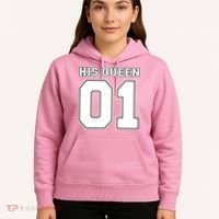 His Queen 01 Sport Couple Hoodie thumb 5