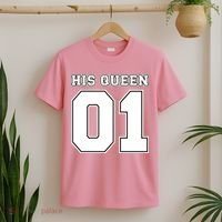 His Queen 01 Sport Couple T-Shirt thumb 2