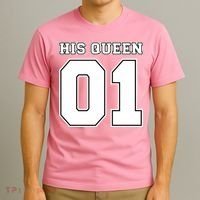 His Queen 01 Sport Couple T-Shirt thumb 3