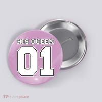 His Queen 01 Sport Couple Button thumb 0