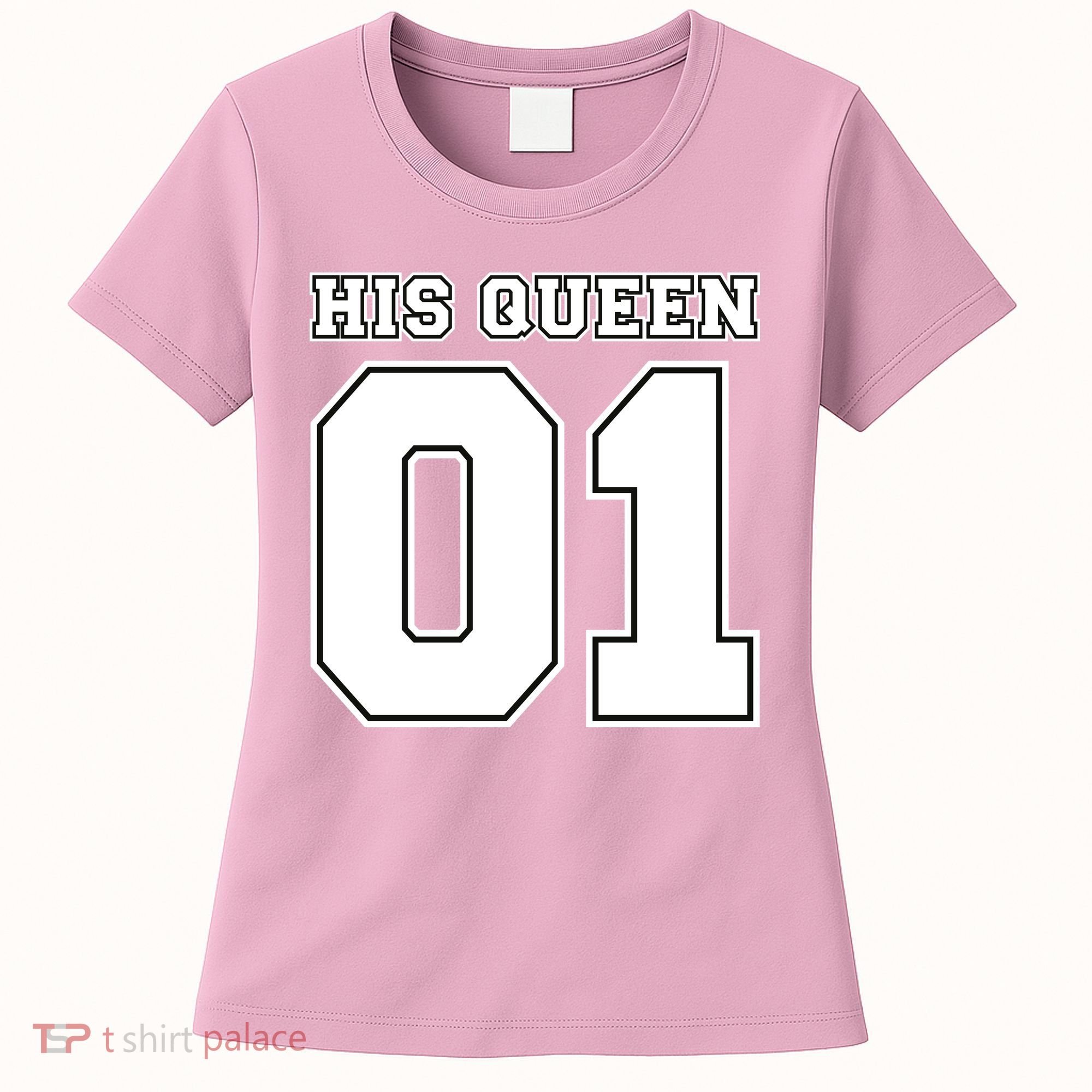 His Queen 01 Sport Couple Women's T-Shirt