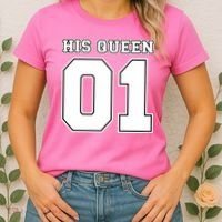 His Queen 01 Sport Couple Women's T-Shirt thumb 2
