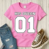 His Queen 01 Sport Couple Women's T-Shirt thumb 3