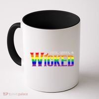 Here Queer And Wicked Lgbt Coffee Mug thumb 0
