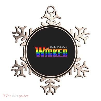 Here Queer And Wicked Lgbt Ornament