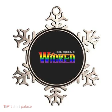 Here Queer And Wicked Lgbt Ornament