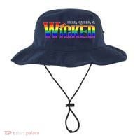 Here Queer And Wicked Lgbt Bucket Hat thumb 0