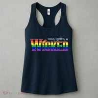 Here Queer And Wicked Lgbt Women's Tank Top thumb 3