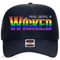Here Queer And Wicked Lgbt Hat thumb 0