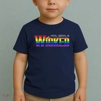 Here Queer And Wicked Lgbt Toddler T-Shirt thumb 2