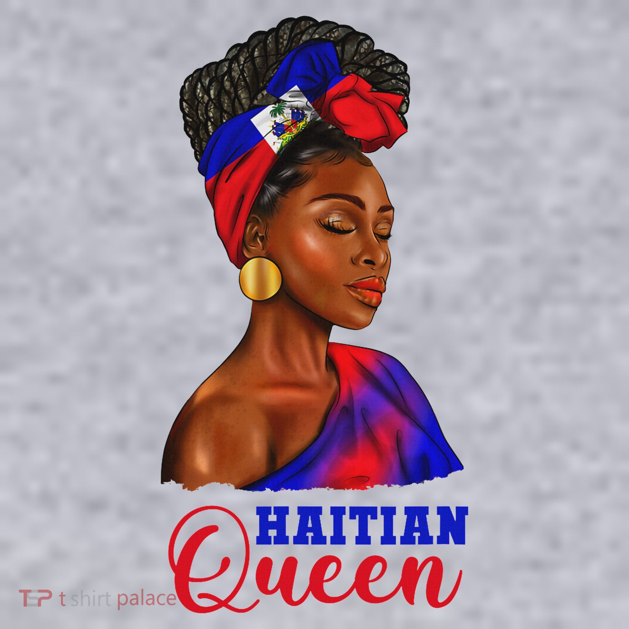 Haitian Queen Black Woman Haiti Independence Day Women's Sweatshirt