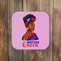 Haitian Queen Black Woman Haiti Independence Day Coaster thumb 0