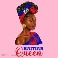 Haitian Queen Black Woman Haiti Independence Day Coaster thumb 2